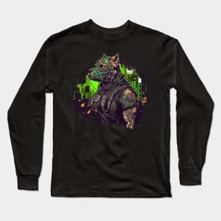 Cyber City Dog Trooper Long Sleeve T-Shirt